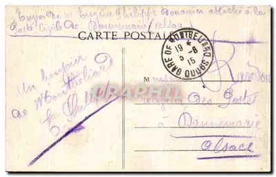 Montbéliard — Ogólny widok — Stara pocztówka n°581 — Rewers