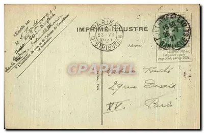 Rouen — Katedra, Szczegóły Fastrygu — Wydawnictwo Ilustrowane — Rewers