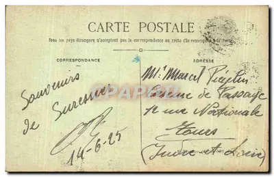 Suresnes — A Igreja — E.M. n°7806 — Verso