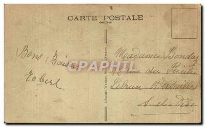 Montfort-l'Amaury (S.-et-O.) — Vista general — Librería Warrant — Reverso