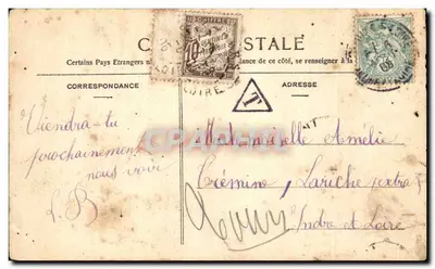 Chinon — Côteau Saint-Georges e il Castello — editore non identificato, n°4 — Verso