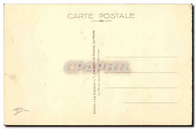 Normandie — O maior transatlântico do mundo da Companhia Geral Transatlântica — N° 4 - 37 — Verso