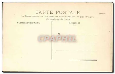 Biarritz-tipico — Tempesta sulla roccia della Vergine (onda a punta) — Edizione del negozio: Au Souvenir, n° 35 — Verso