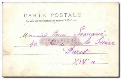 PORT-LOINS - A Cale - Embarcadouro para Lorient e Groix — Verso