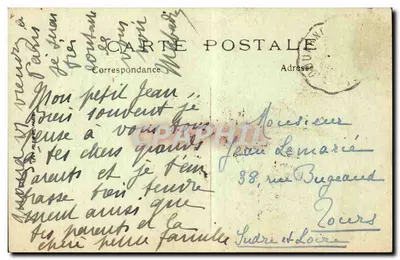 Douarnenez — Saída do Porto de Comércio — L.L. — Verso