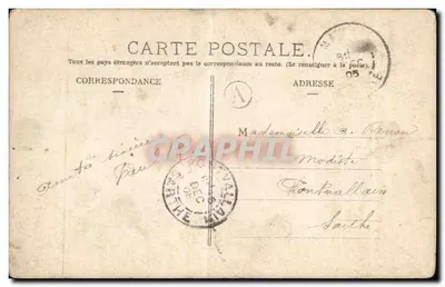 Casamento — A alma vibra com o mesmo acordo quando se troca o anel de ouro — Editor: A. Lévy, n° 181504 — Verso