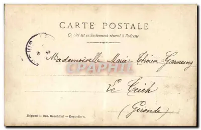 Casanova w Nicei — para w intymności — wydawca A. & S. — Rewers