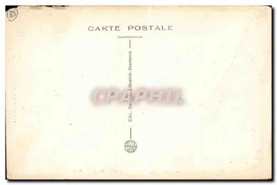 Auxerre — Igreja de São Pedro — Editor Bonnet-Journalie — Verso