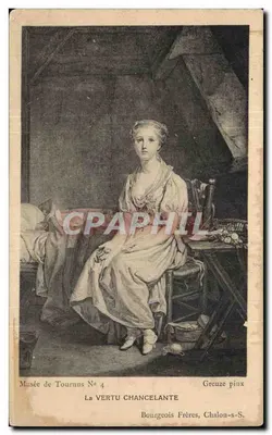 A Virtude Inconstante — Museu de Tournus N° 4 — Bourgeois Frères, Chalon-sur-Saône
