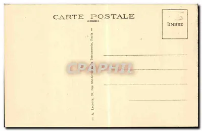 Parigi — Sacré-Cœur — La Basilica del Cuore Santo — editore A. Leconte, Parigi — Verso