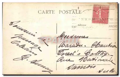 Orléans - La Cattedrale di Ste-Croix (Facciata Nord) — Editore L. Lenormand, n° 302 — Verso