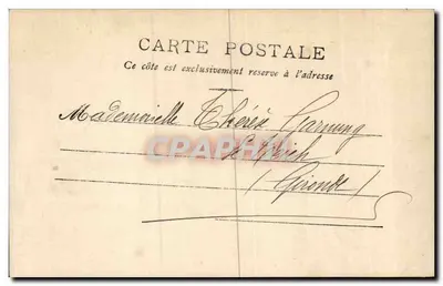 Pocałunek? — Paryż, datowany około 1903 — wydawca A.S. (A.S. Paryż) — Rewers