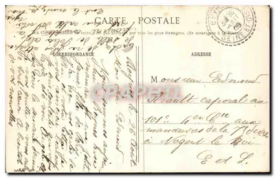 Beynès (s.-et-o.) - O Pont do Estendard — L.H. Paris, Edição Renault Beynès — Verso