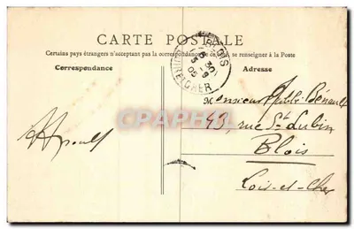Souesmes — A Igreja — Dessange, editor — Verso