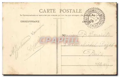 Zamek Hardelot — Okolice Boulogne-sur-Mer — L.D., B., 292 — Rewers