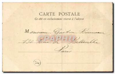 Étampes — Teatr — B.F. Paris, n°7 — Rewers
