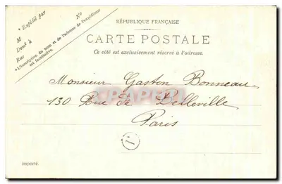 La Tour Guinette — ancien donjon royal à Étampes — Édition P.M. phot. No 1106 — Rewers