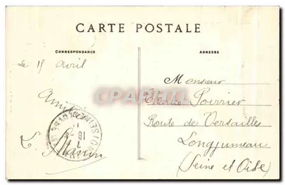 Langres — Widok z Buzon (Wysokość: 475 metrów nad poziomem morza) — A. Répissier, fot. wyd. — Rewers