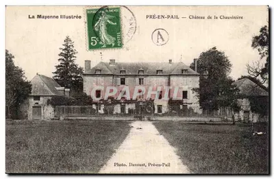 Pré-en-Pail — Castelo da Chauvinière — La Mayenne Illustrée