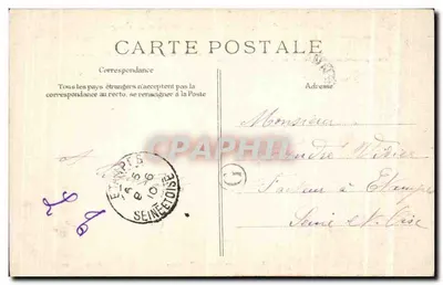 L'Armançon — Katedra Świętego Piotra — Wydawnictwo Pani Moreau, Tonnerre — Rewers