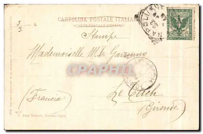 Nápoles - Estrada Roma anteriormente Isaledo — Y. Genovais — Verso