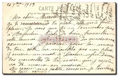 Valle de Argeles — Le Viscos — Vales de Luz e de Cauterets - BR - 2923 — Verso