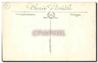 Route et Chemin de fer de Pierrefilte à Cauterets — Le Limacon — LL — Rewers
