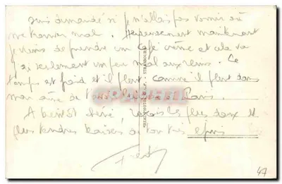 Agen — Most Kanał na Garonne — wydawca Agen, n° 65 — Rewers