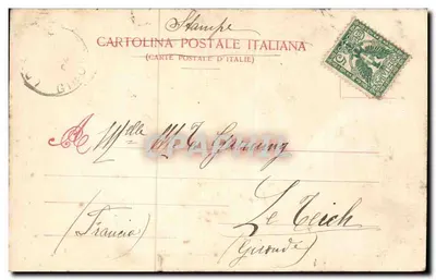 Pompei — Tempio di Apollo e Venere — Galleria Umberto, Napoli — Verso