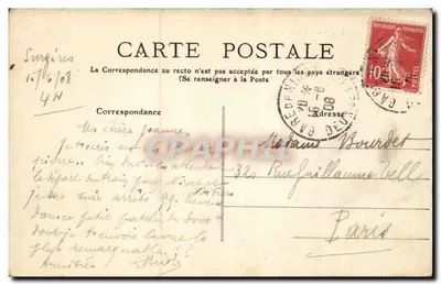 Surgères - A Igreja - L. C. — Verso