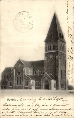 Bertrix - Beauraing — A Igreja — Nels, Bruxelas, Série 40 No. 89