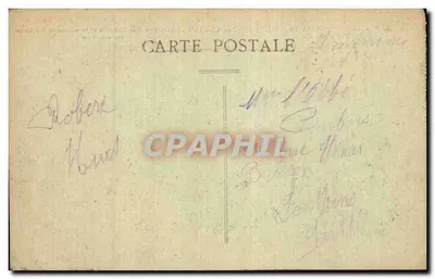 Tarjeta postal antigua Clermont-en-Argonne (Meuse) — Vista General y la colina de Ste-Anne — Editor Vire, n° 239 — Reverso