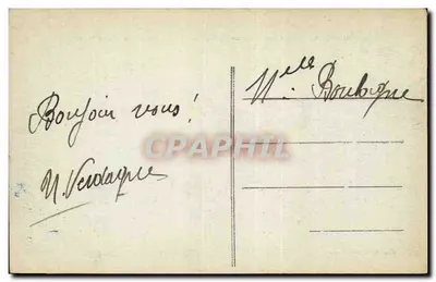 Oullins (Rodano) — Rue Berthelot e Castello di La Buissière — Editore: Pirot-Combier Maçon — Verso