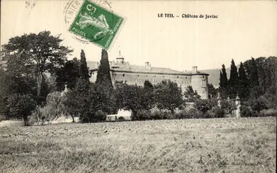 Le Teil — Castelo de Joviac — Editor Gaudy-Médard