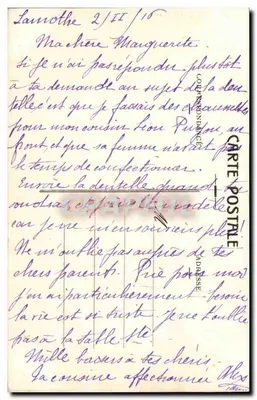 Cauterets (Htes-Pyr.) — Wodospad Cerisey, główna woda — CC. II — Rewers