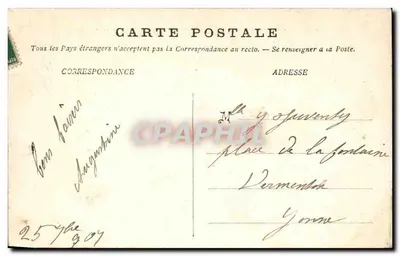 Subida y paso del puerto de Vénasque — Luchon — editor Luchon, n° 31 — Reverso