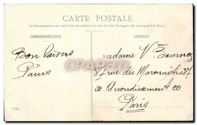 Morgat-Postalanne — widok panoramiczny wybrzeża — wydawca nieznany, nr 9 — Rewers