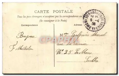 Sainte-Radegonde — Os Quais e o Coteau florido. — Escritório de Tabaco — Verso