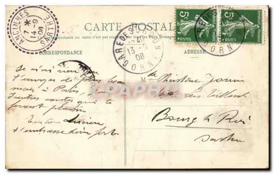 Zamek Chailloué — Wejście — Okolice Sées (Orne) — Wydawca Laigle (Orne), nr 2086 — Rewers