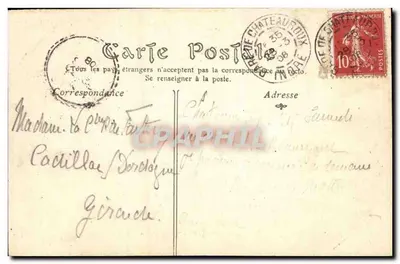 Châteauroux - Castillo Raoul - La Prefectura — Reverso