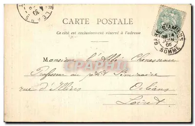 Kościół św. Marii — Diamant — wydawca L. Barbier, nr 240 — Rewers