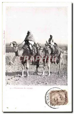 Camelos de viagem — Editor Eiphlimios Férés, Port-Saïd, n°37