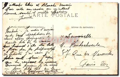 Trie-Château (Oise) — O Castelo — J. Bougeax, editor, Gibors (a área) — Verso