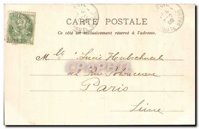 Luxeuil-les-Bains — Os Termas — Reuchet, editor, Fougerolles — Verso
