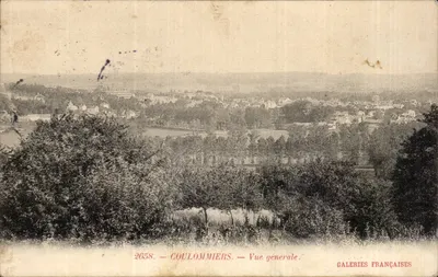 Coulommiers — Vista geral — Galeries Françaises n°2658