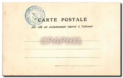 Soldado abisinio — reproducción reservada — Caisse postale des Somali-Littoral — Reverso
