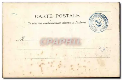 Djibuti — Jardineiro em Ambouli — P. B. Edição — Verso