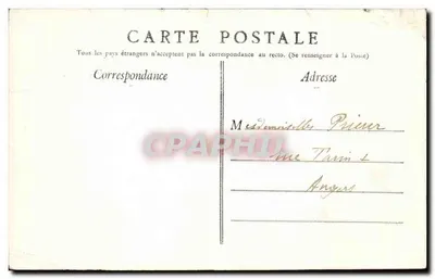 Amiens — Kathedraal van boven gezien — L. Caron, fot.-edit. Amiens, n°101 — Achterkant