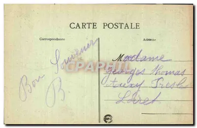 Joigny (Yonne) — Porte Saint-Jean — kolekcja J. D., Sens — Rewers