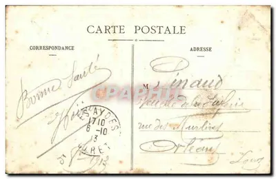 Douai — Pałac Sądownictwa — E.D. — Rewers